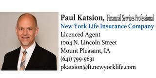 PAUL KATSION  Your Registered Representative & Insurance Agent
